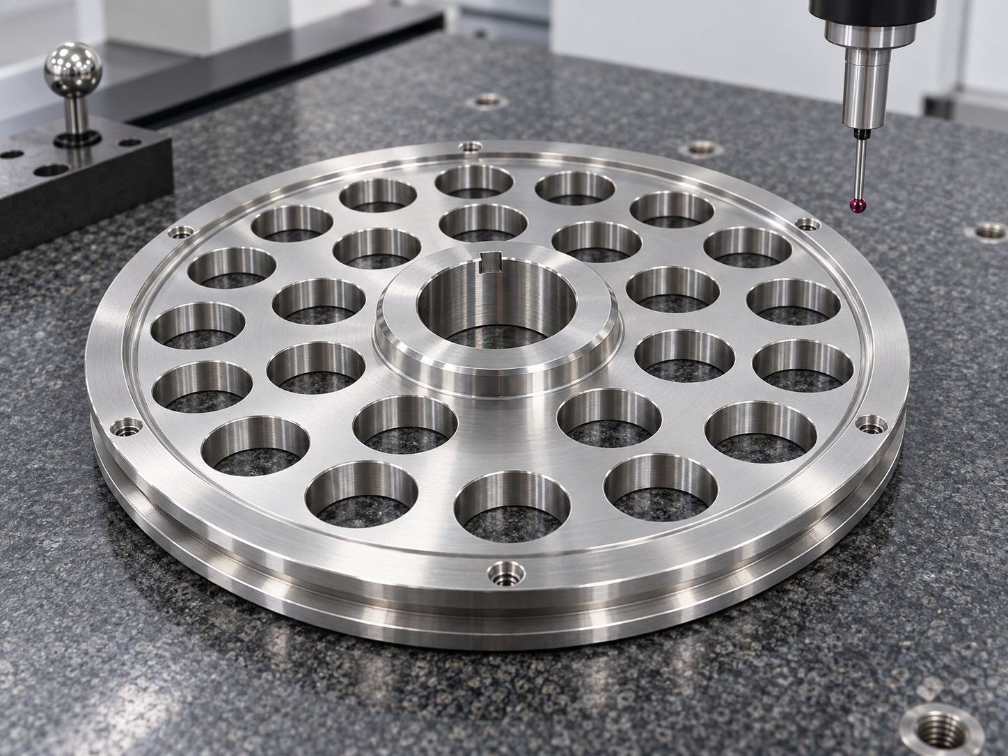 医疗设备SUS303同步轮支架侧向台阶细节图